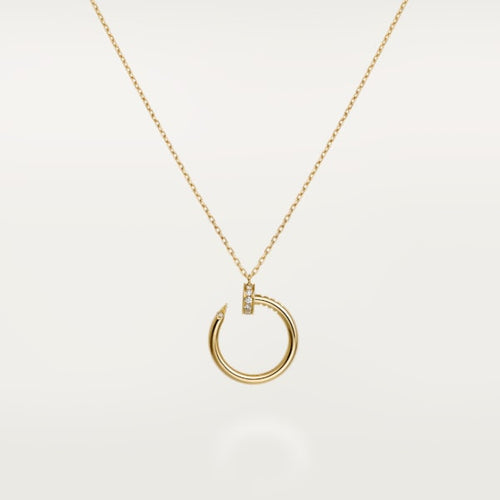 18K Cartier Juste Un Clou Diamonds Necklace