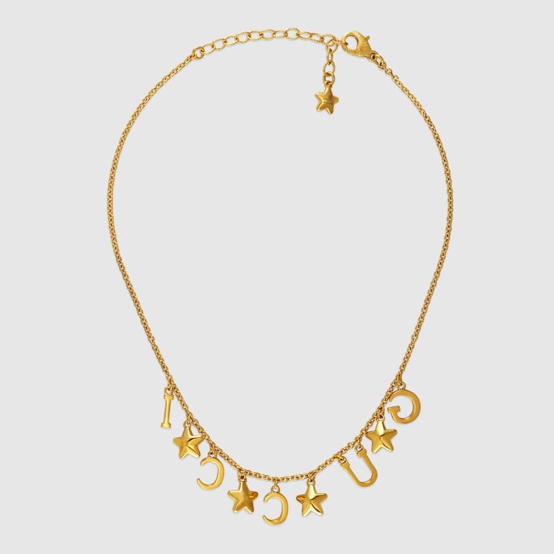 GG Script Necklace