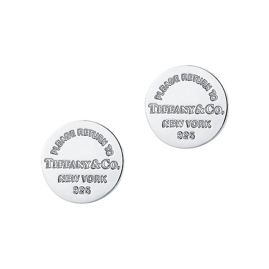 Tiff Circle Stud Earrings