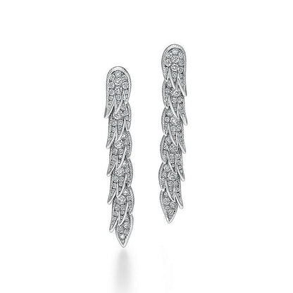Tiff Bird on a Rock by Tiffany Drop Earrings