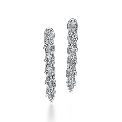 Tiff Bird on a Rock by Tiffany Drop Earrings