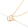 Lucky Diamond Clover Necklace