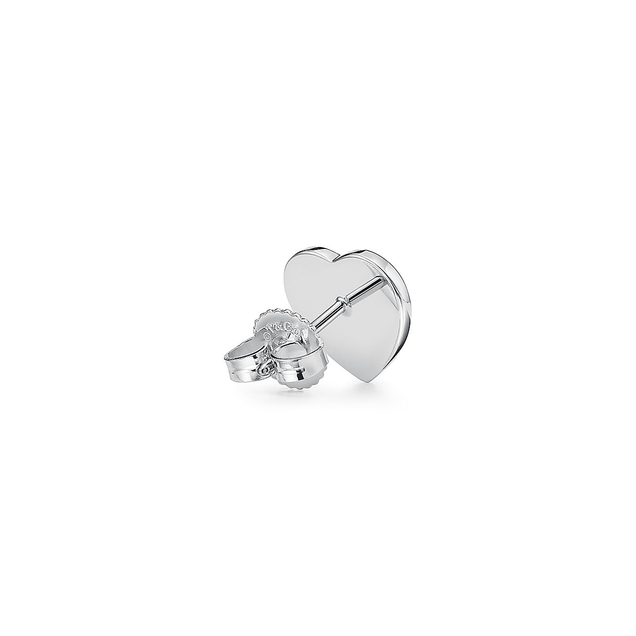 Tiff Blue Heart Earrings