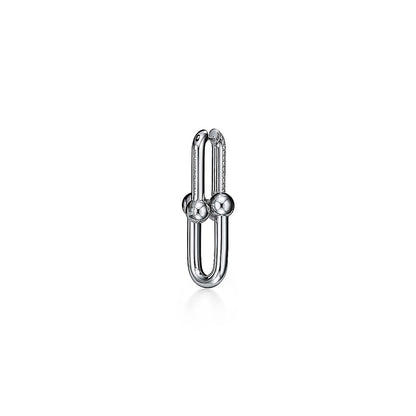 Tiff HardWear Large Link Diamonds Earrings