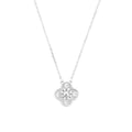 Lucky Diamond Clover Necklace