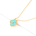 Lucky Diamond Clover Necklace