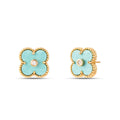 Diamond Clover Earring