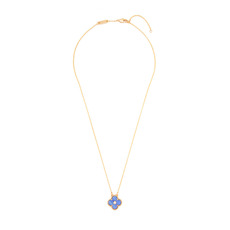 Lucky Diamond Clover Necklace