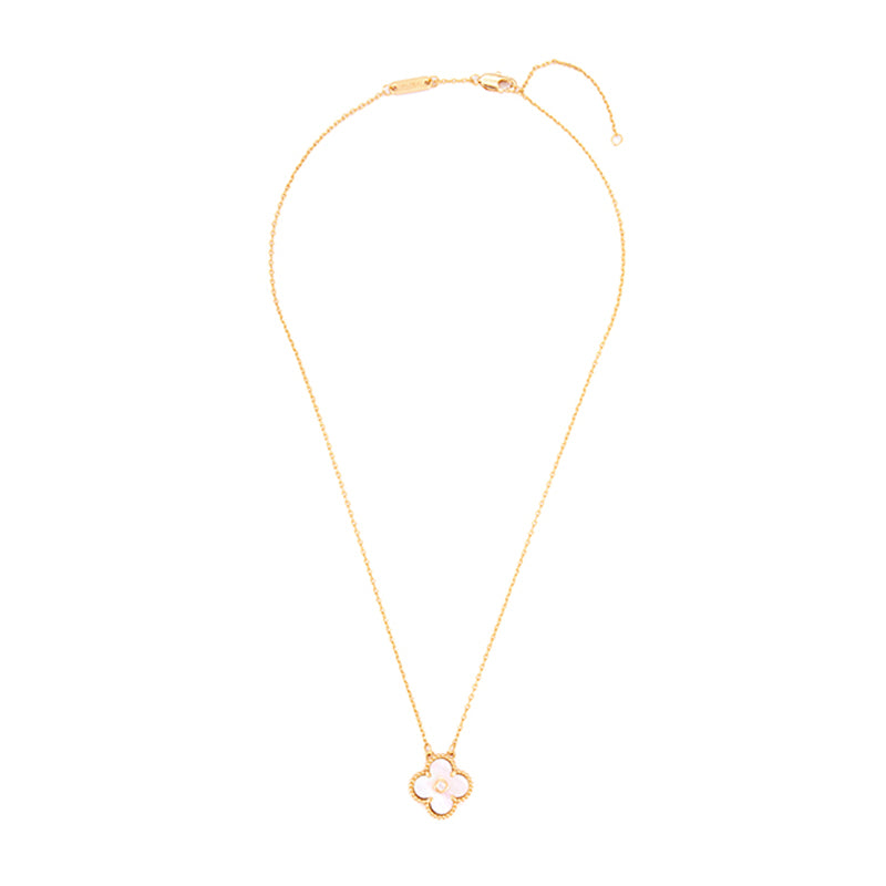 Lucky Diamond Clover Necklace