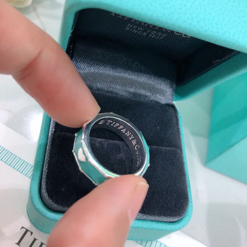 Tiff Love Heart Ring