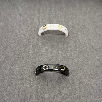 GG Icon White Zirconia Ring