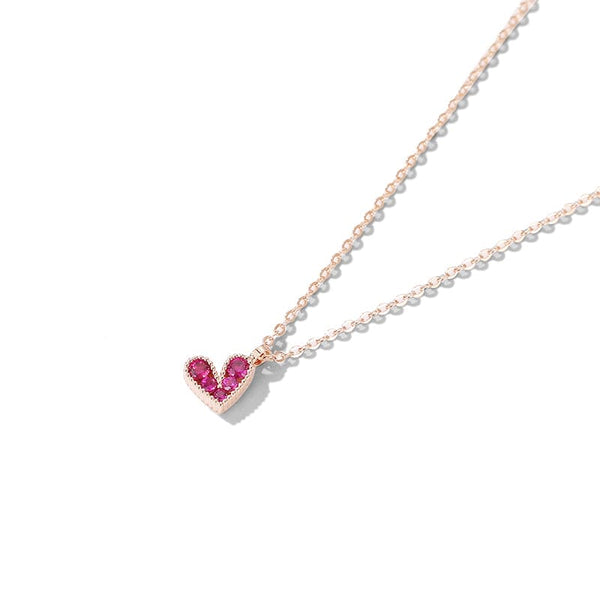 Crystal Heart Necklace