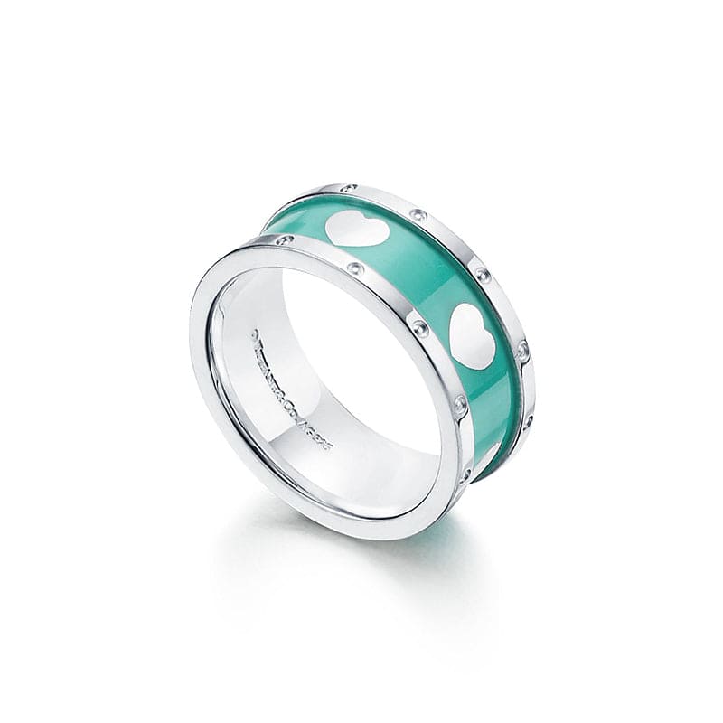 Tiff Love Heart Ring
