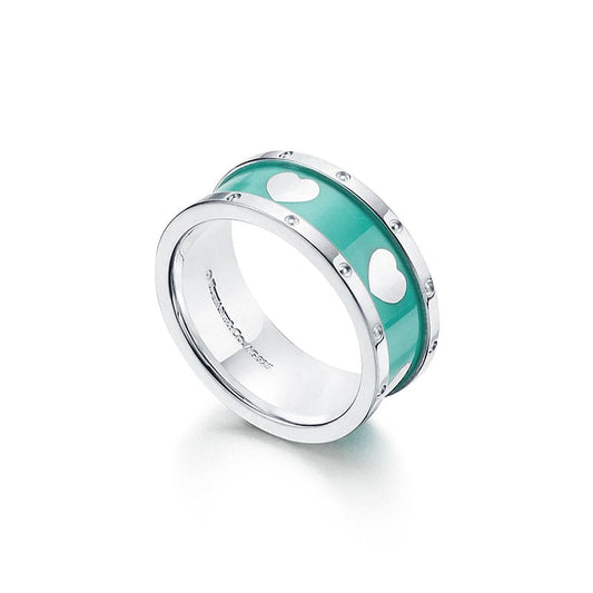 Tiff Love Heart Ring