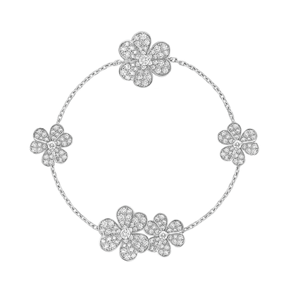 18K Van Cleef & Arpels Frivole Diamonds Bracelet