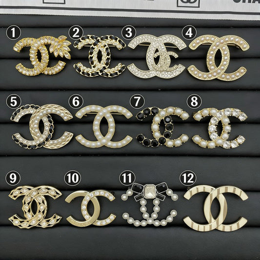 CC Gold Brooch Collection XXE