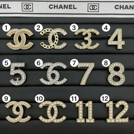 CC Gold Brooch Collection XX