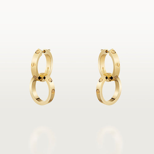 18K Love Earrings