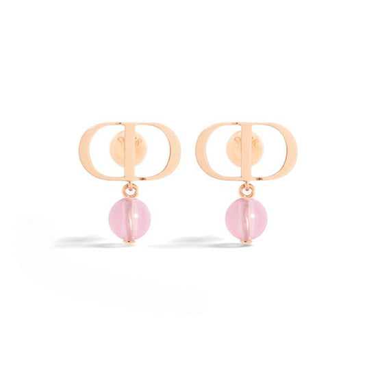 Petit CD Pink Earrings
