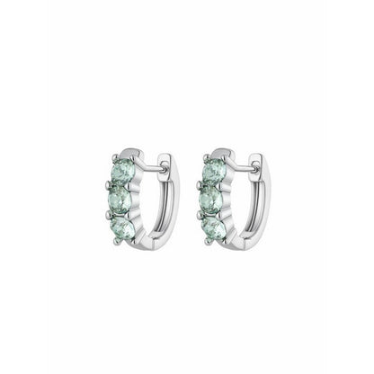 Green Crystal Earrings