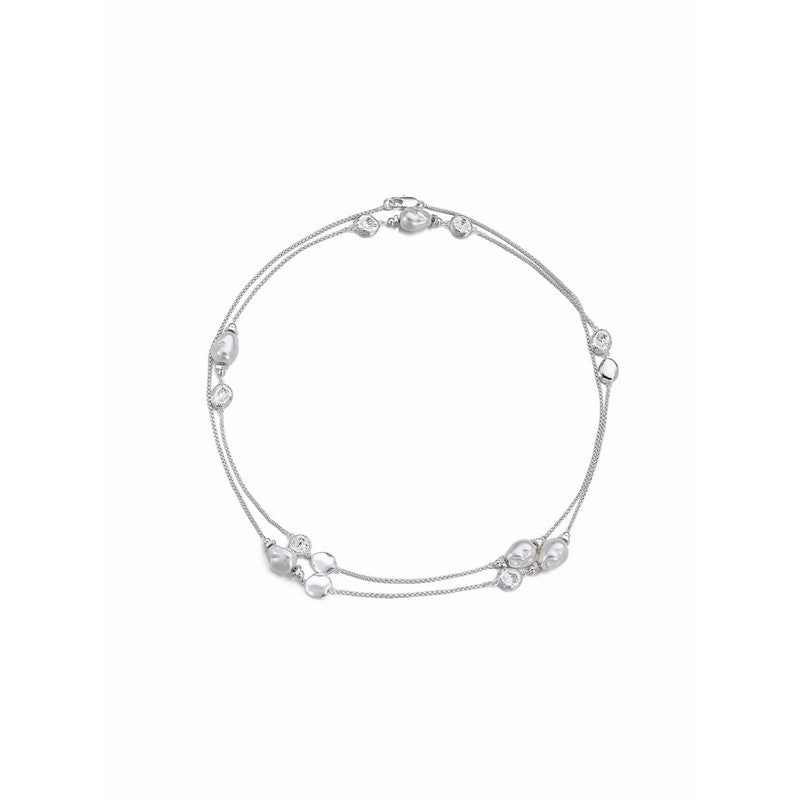 18K Crystal Chain Bracelet