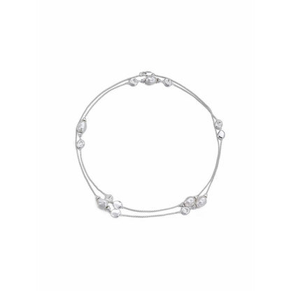 18K Crystal Chain Bracelet