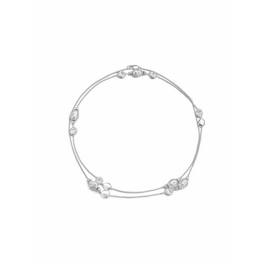 18K Crystal Chain Bracelet