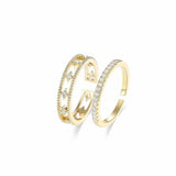 Diamond Gold Ring Set