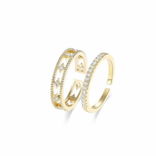 Diamond Gold Ring Set