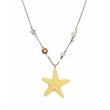 Yellow Star Gold Necklace