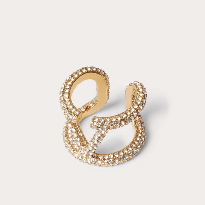 Vlogo Signature Diamond Ring