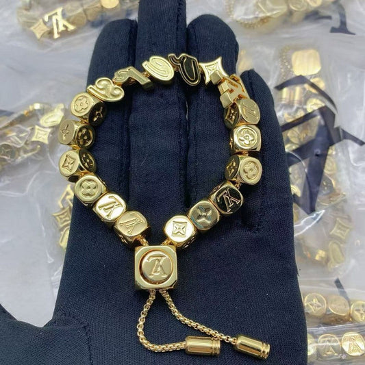 Louis Dice Gold Bracelet