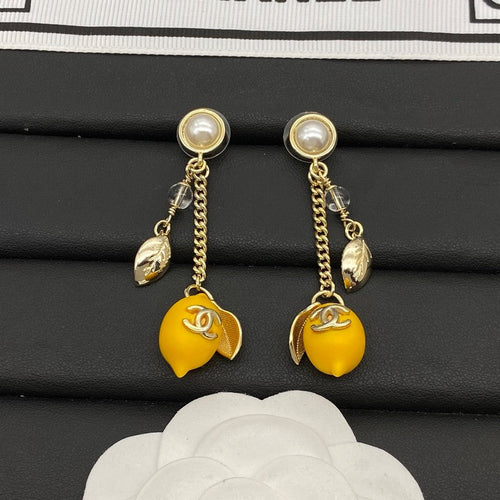 CC Lemon Gold Earrings