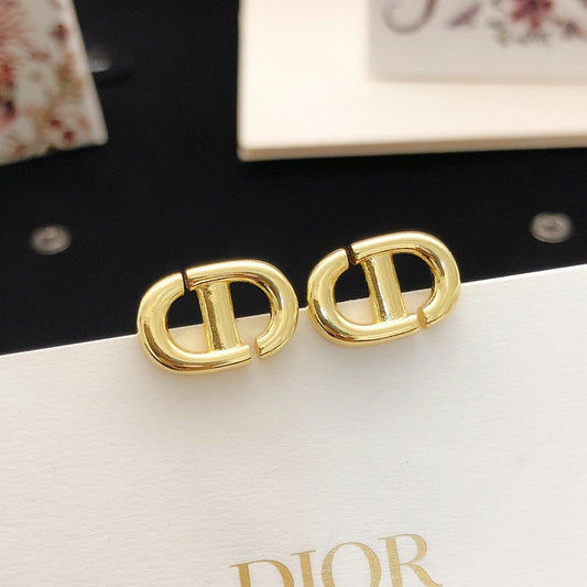 CD Gold Earrings