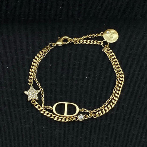 Petit CD Star Diamond Bracelet