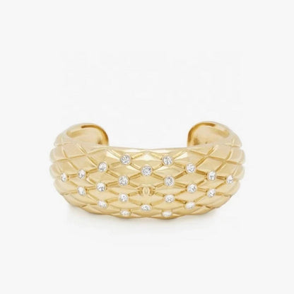CC 26P Gold Cuff Bracelet