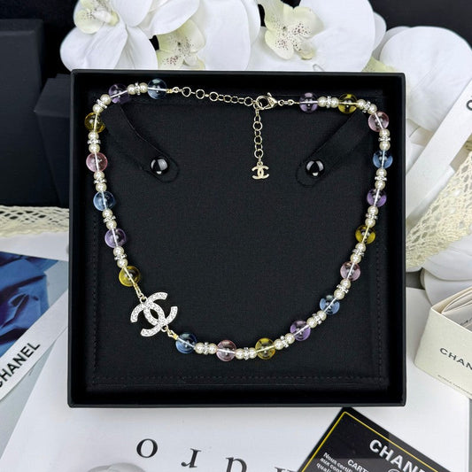 CC 26C Color Crystal Necklace