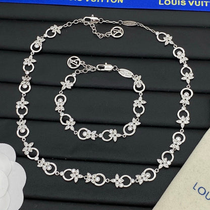 Louis Blossom Diamond Necklace