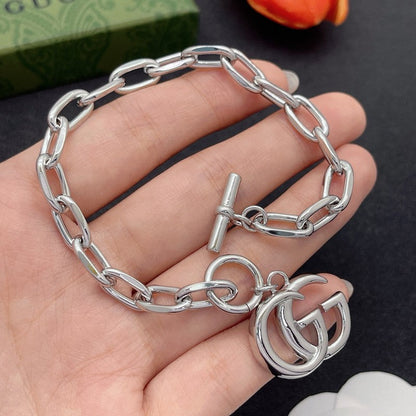 GG Interlocking G Gold Chain Bracelet