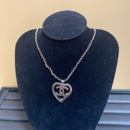 CC Big Heart Gold Necklace