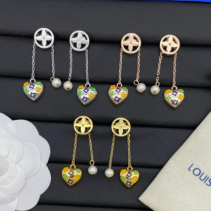 Louis Blossom Long Earrings
