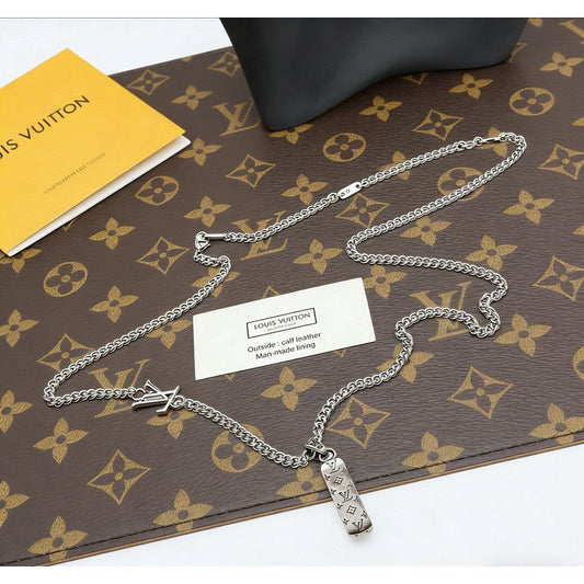 Louis Skateboard Charm Necklace