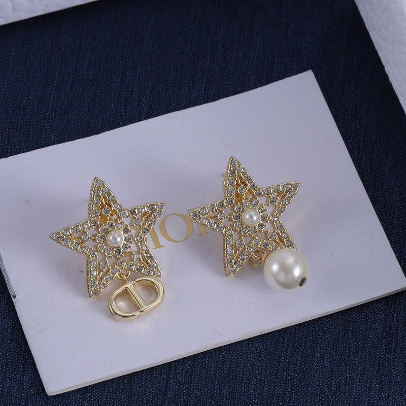 CD Star Diamond Earrings