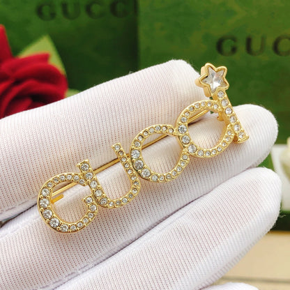 GG Diamonds Brooch