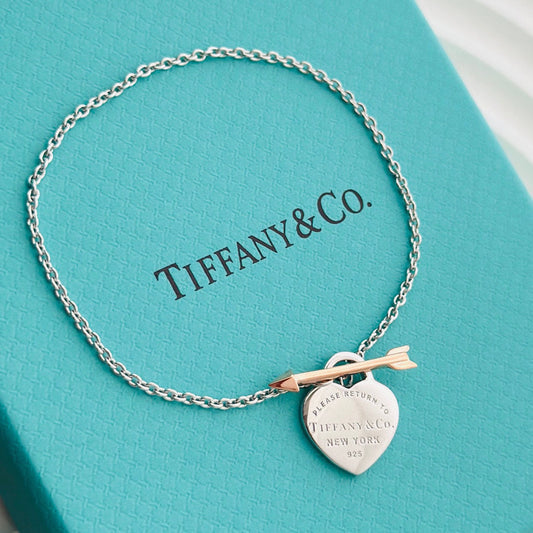 Tiff Lovestruck Heart Tag Bracelet