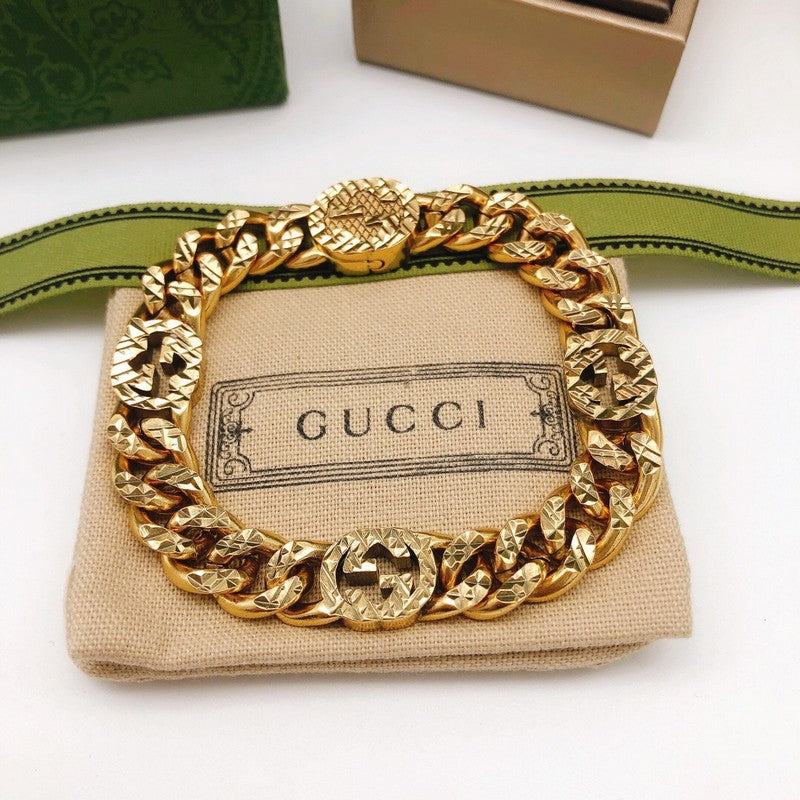 GG Classic Gold Chain Bracelet