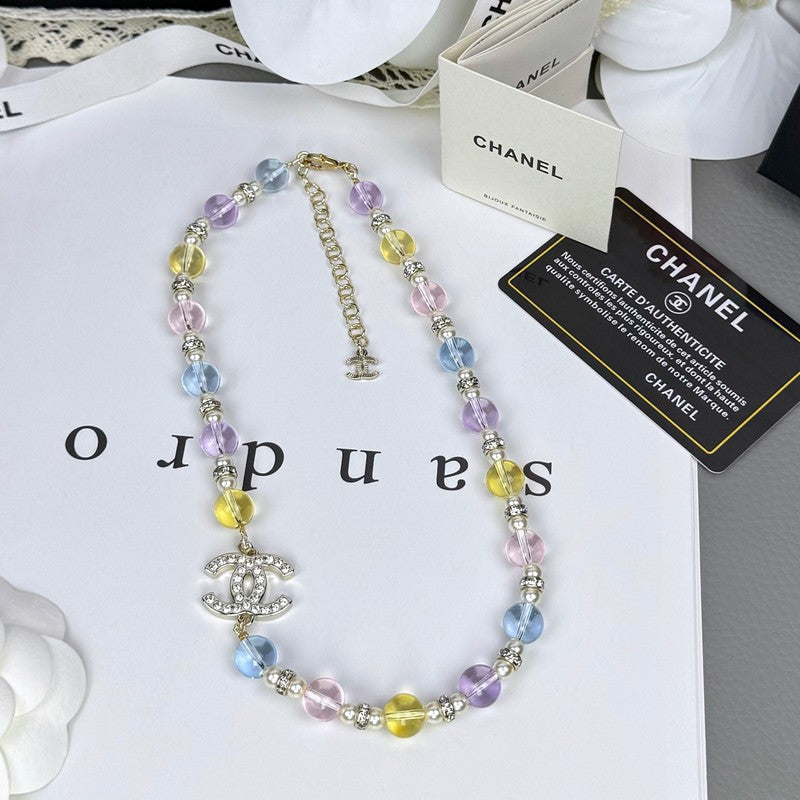 CC 26C Color Crystal Necklace