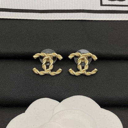CC Gold Earrings
