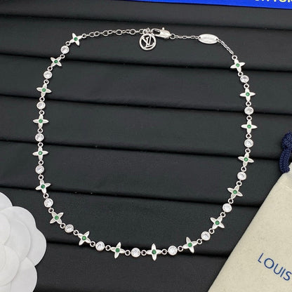 Louis Green Blossom Gold Necklace