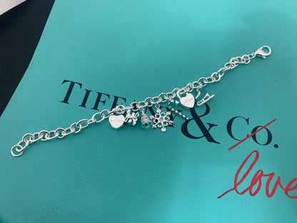 Tiff Christmas Tag Bracelet